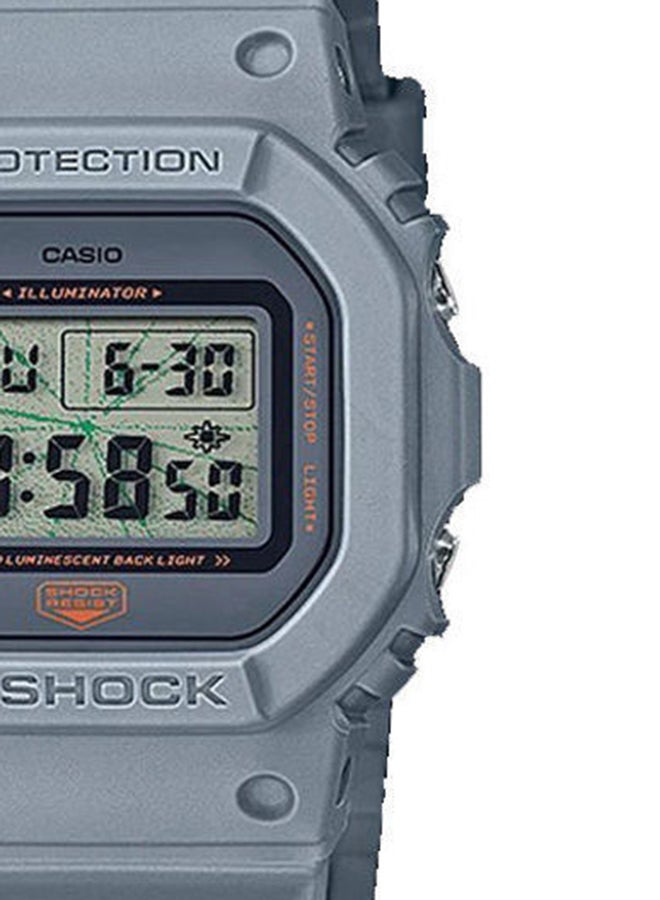 G-SHOCK Resin Digital watch DW 5600MNT 8DR - 49 mm - Grey  - Image 4