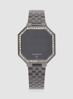 Women's Digital Modern - Watches Stainless Steel - Black ,Digital, Quartz