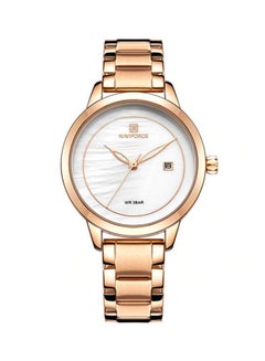 NAVIFORCE Women's Stainless Steel Analog Wrist Watch NF5008  - Image 1