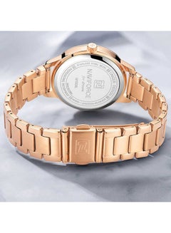 NAVIFORCE Women's Stainless Steel Analog Wrist Watch NF5008  - Image 2