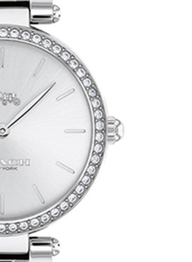 COACH - Women's Park  Silver White Dial Watch - 14000070 - Image 1