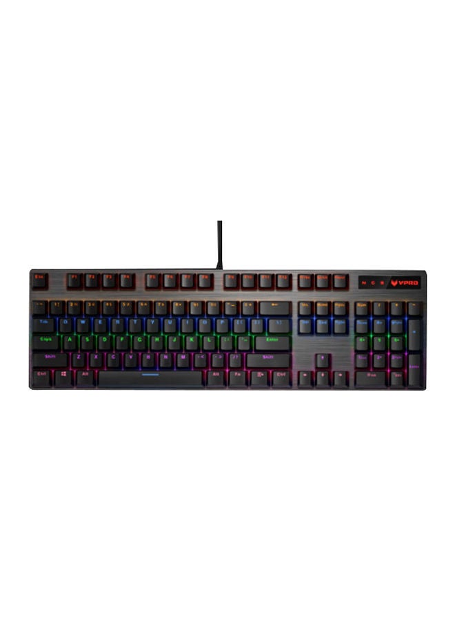 Rapoo - Gaming Keyboard Wired Mechanical Backlit Ar V500 Pro - Image 1