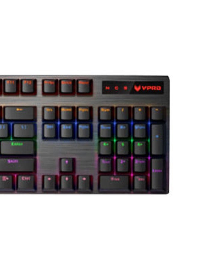 Rapoo - Gaming Keyboard Wired Mechanical Backlit Ar V500 Pro - Image 1
