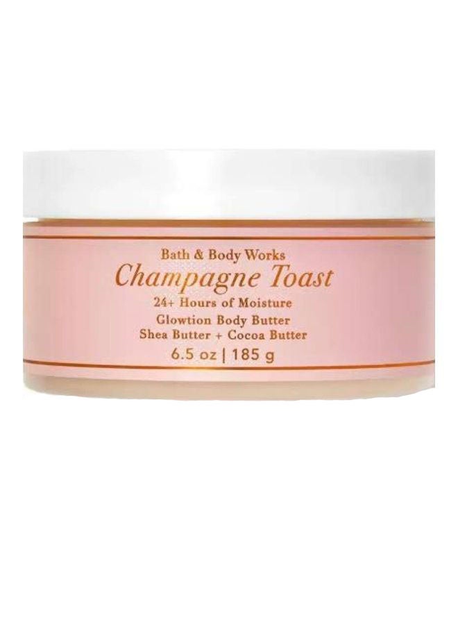 Bath & Body Works Champagne Toast Glowtion Body Butter 24 Hour Moisturizing 185grams 