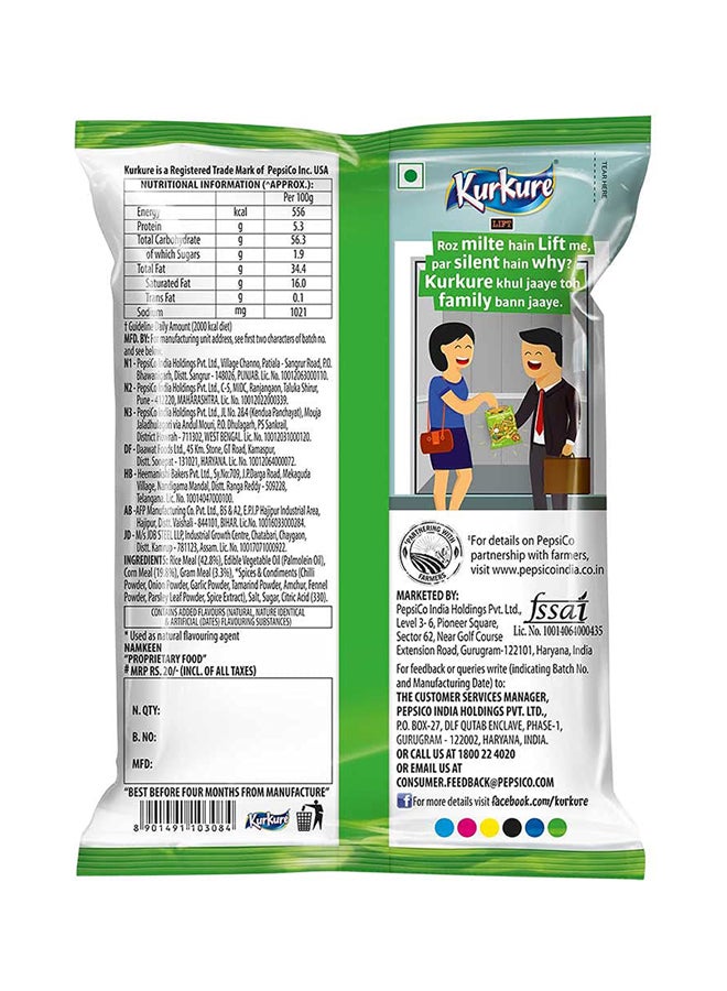 Kurkure Green Chutney Style 72grams - Image 2