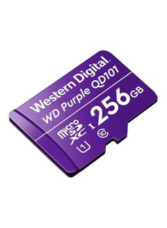 WD 256GB Class 10/UHS-I (U1) MicroSDXC WDD256G1P0C Purple  - Image 2
