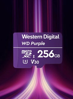WD 256GB Class 10/UHS-I (U1) MicroSDXC WDD256G1P0C Purple  - Image 3