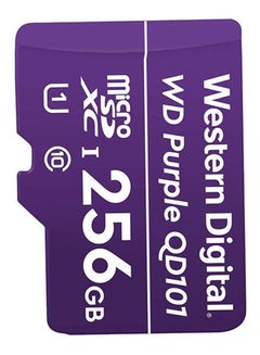 WD 256GB Class 10/UHS-I (U1) MicroSDXC WDD256G1P0C Purple  - Image 4
