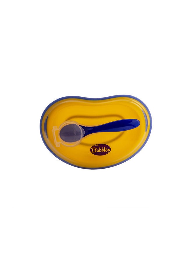 بابلز طبق غذائى بابلز (اصفرxازرق)  - Image 3