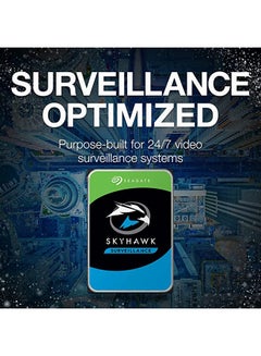 Seagate SkyHawk, Surveillance Internal Hard Drive HDD – 3.5 Inch SATA 6 Gb/s 64 MB Cache for DVR NVR Security Camera System, and Three-year Rescue Services (ST8000VX004) 8 TB  - Image 5