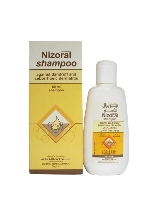 Nizoral - Anti-Dandruff Shampoo 60ml - Image 1