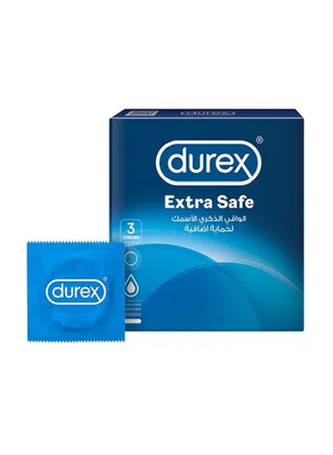 Durex Pack Of 3 Extra Safe Condom  - Image 2