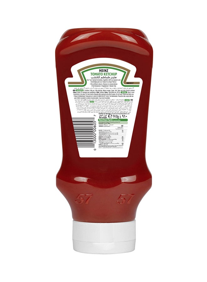 Heinz - Tomato Ketchup, Top Down Squeezy Bottle 910grams - Image 1