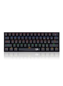 REDRAGON Lakshmi K606 60% Mechanical Gaming Keyboard - Blue Switches - Rainbow backlighting - 61KEYS - Detachable Cable  - Image 1