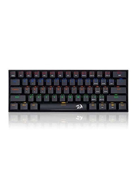 Lakshmi K606 60% Mechanical Gaming Keyboard - Blue Switches - Rainbow backlighting - 61KEYS - Detachable Cable