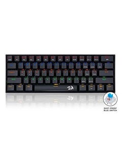 REDRAGON Lakshmi K606 60% Mechanical Gaming Keyboard - Blue Switches - Rainbow backlighting - 61KEYS - Detachable Cable  - Image 3