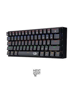 REDRAGON Lakshmi K606 60% Mechanical Gaming Keyboard - Blue Switches - Rainbow backlighting - 61KEYS - Detachable Cable  - Image 4