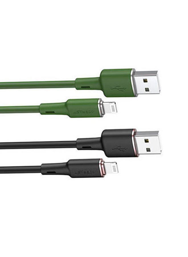 ACEFAST Usb-A To Lightning Zinc Alloy Silicone Charging Data Cable Pink - Image 5