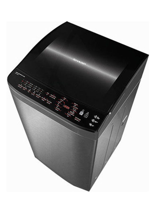 SHARP Washing Machine Top Automatic With Pump - 11 kg 2000 W ES-TN11GDSP Dark Silver  - Image 1