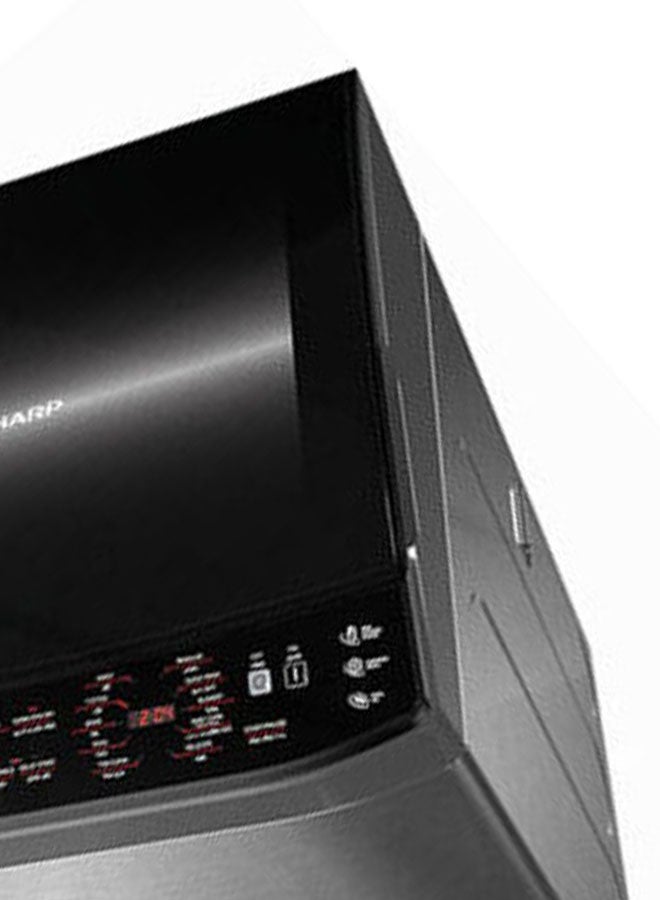 SHARP Washing Machine Top Automatic With Pump - 11 kg 2000 W ES-TN11GDSP Dark Silver  - Image 5