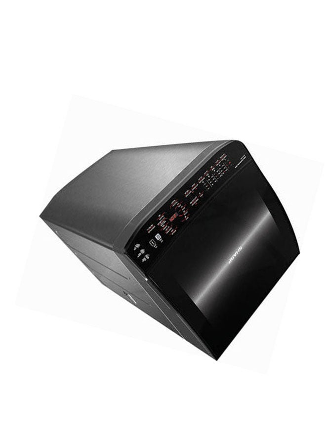 شارب - غسالة ملابس فوق أوتوماتيك مزودة بطلمبة 11 kg 2000 W ES-TN11GDSP فضي داكن - Image 1