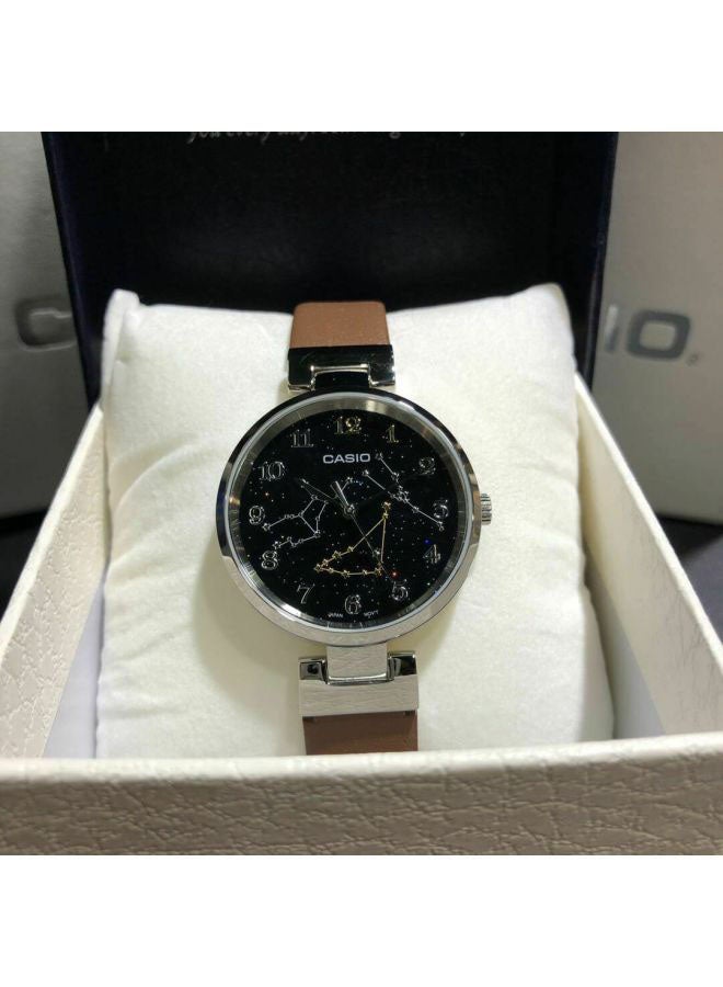 CASIO Women's Stainless Steel Analog Wrist Watch LTP-E12L-5A2 - Image 3