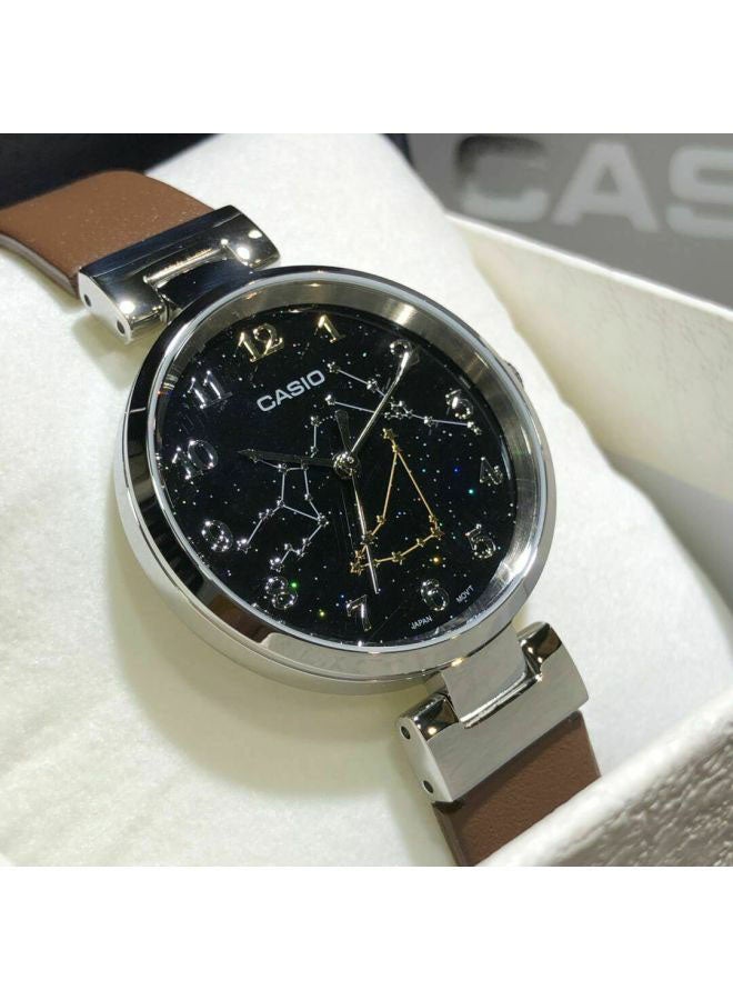 CASIO Women's Stainless Steel Analog Wrist Watch LTP-E12L-5A2 - Image 4