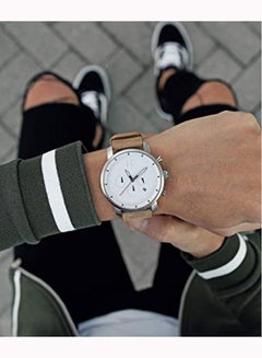 MVMT Men's Chrono  White Dial Watch - D-MC01WT  - Image 4