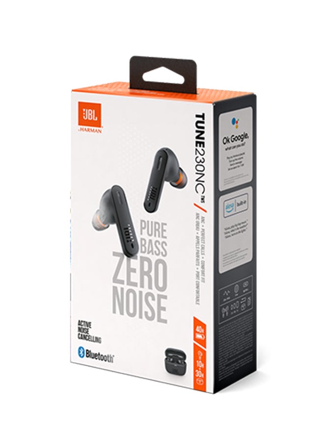 JBL - Tune 230NCTWS True Wireless Noise Cancelling Earbuds Black - Image 1