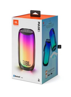 JBL Pulse 5 Portable Bluetooth Speaker With Eye Catching 360-Degree Lightshow Black  - Image 4