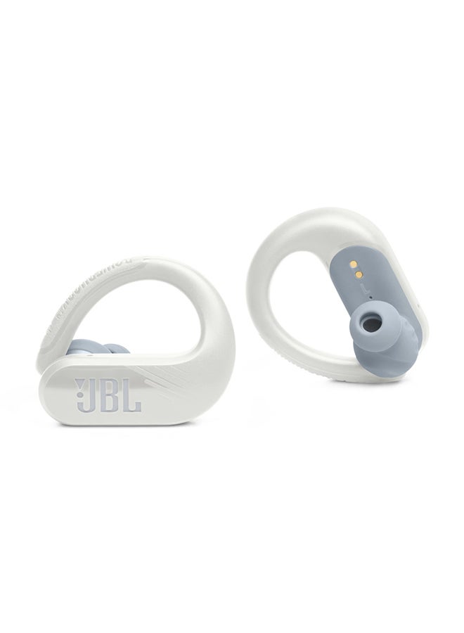 JBL - Endurance Peak 3 Dust And Water Proof True Wireless Active Earbuds White - Image 1