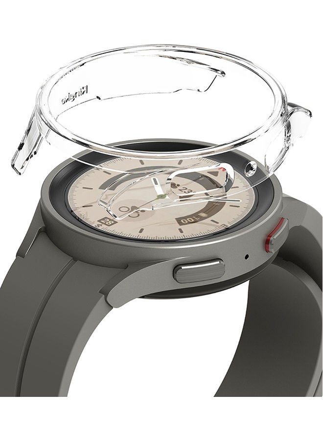 Ringke Slim Cover For Samsung Galaxy Watch 5 Pro 45mm Case Anti Yellowing Premium PC Hard Thin Clear - Image 1
