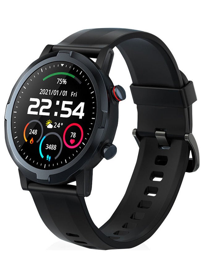 Haylou - 2021 Newest Global Version Smart Watch LS05S 1.28 Inch Color Screen BT5.0 IP68 Waterproof Compatible with Android iOS Black - Image 1
