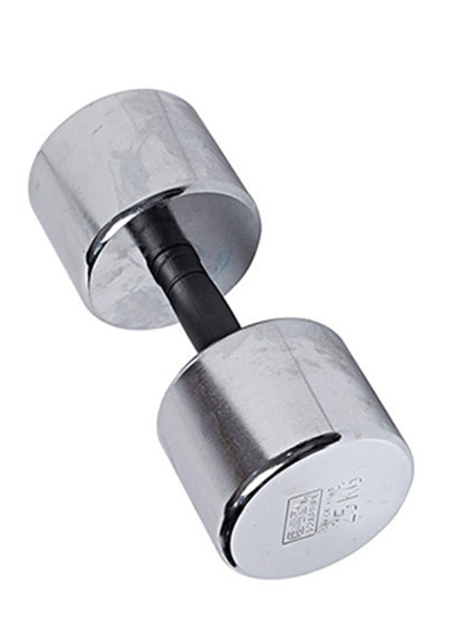 Body Sculpture Chrome Dumbell With Plastic Handle 25x2kg