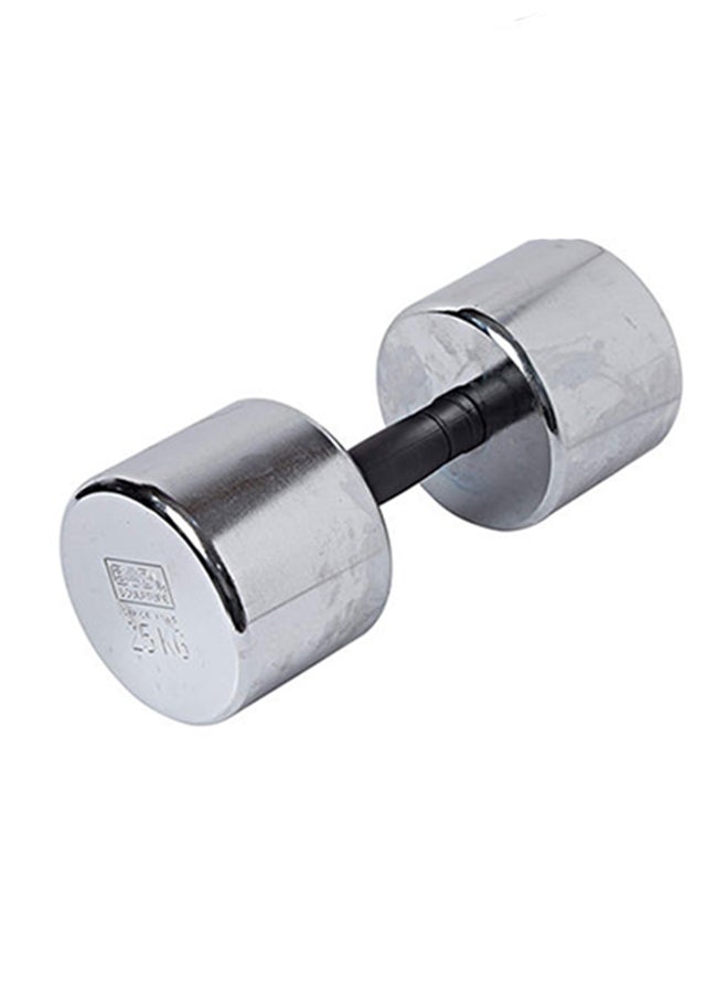 Body Sculpture Chrome Dumbell With Plastic Handle 25x2kg