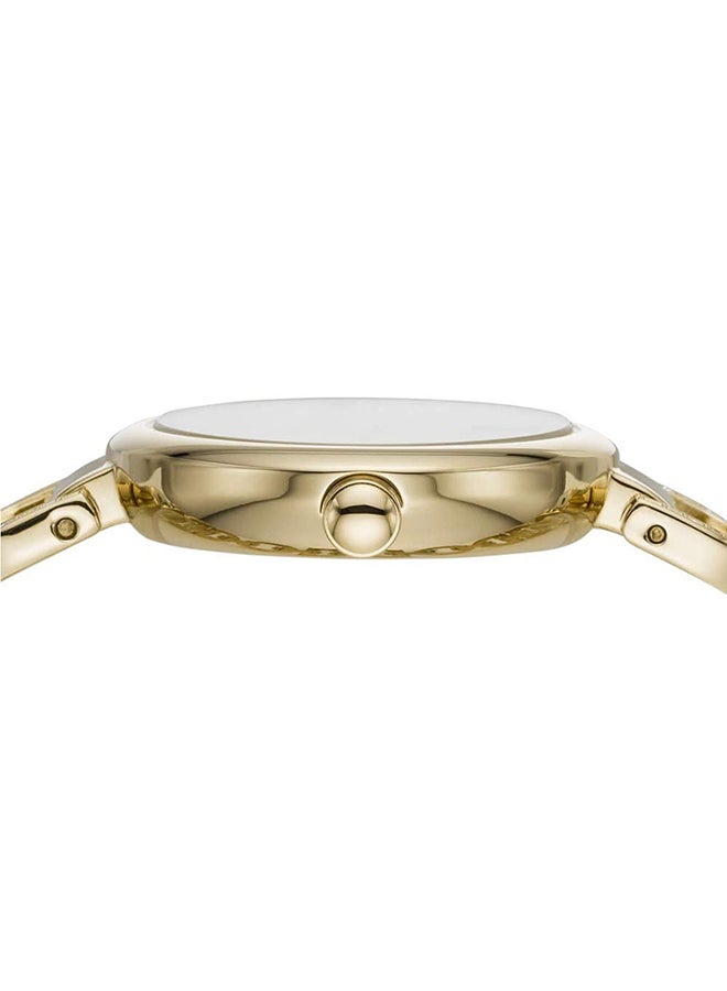 DKNY - Women's Strass Embellished Two-Tone Stainless Steel Round Analog Water Resistant Watch NY2850 - Image 1