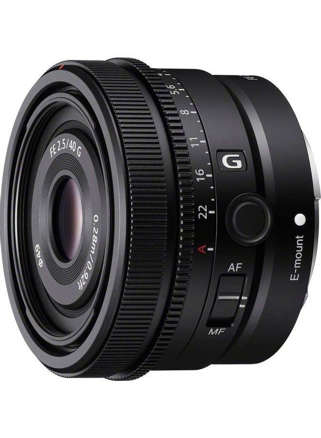 Sony - Sel40F25G | Vollformat Fe 40Mm F 2.5 G - Premium Serie Objektiv Mit Festbrennweite - Image 1
