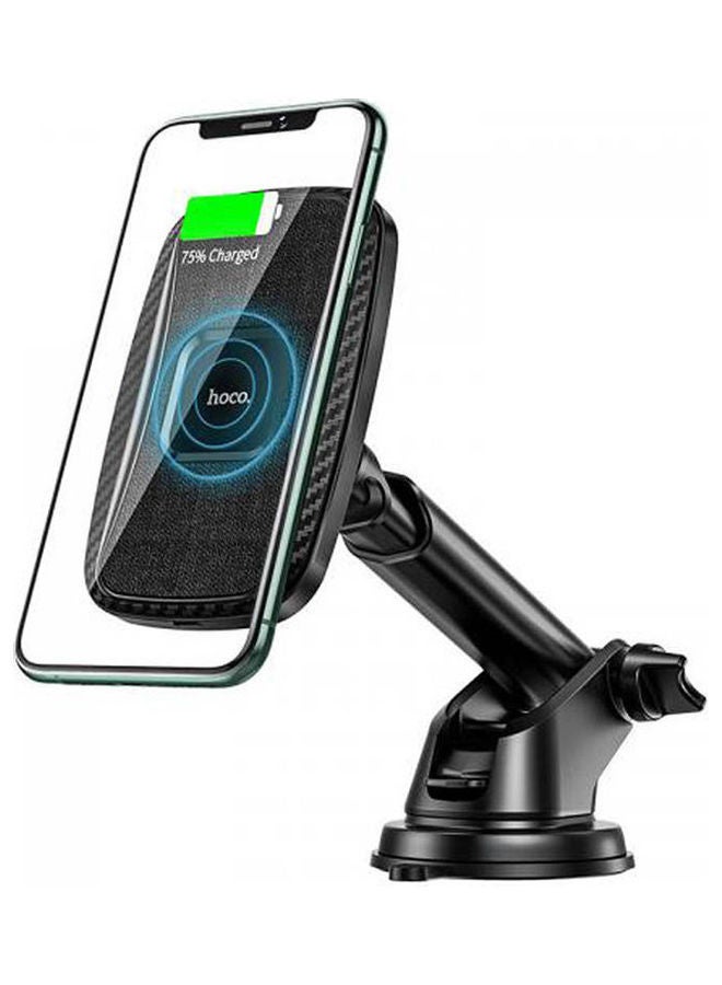هوكو حامل مغناطيسي لاسلكي للسيارة أسود - Image 2