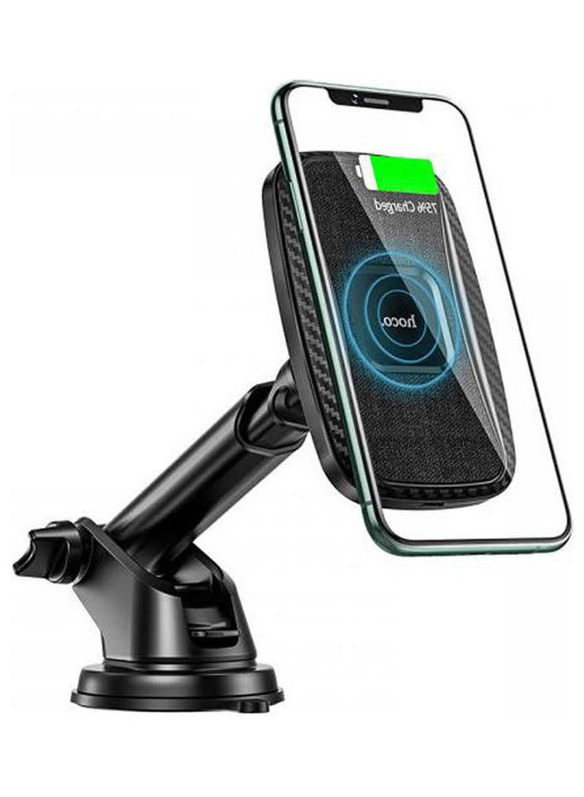 هوكو حامل مغناطيسي لاسلكي للسيارة أسود - Image 5