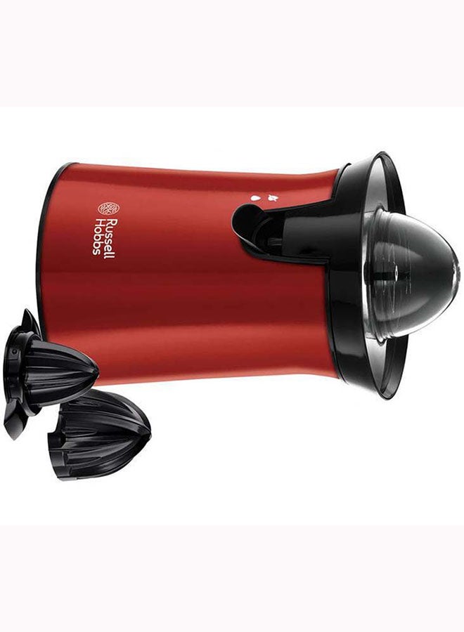 Russell Hobbs - Colour Plus+ Flame Red Citrus Press 60.0 W 26010-56 / 26010GCC Red - Image 1
