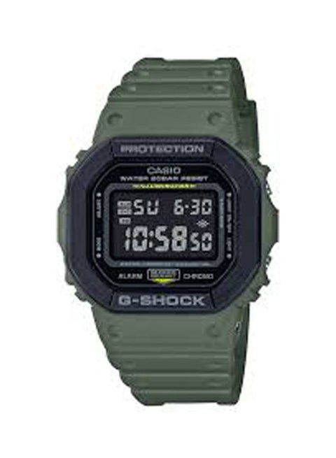 ساعة يد رقمية من الراتنج طراز DW-5610SU-3DR للرجال