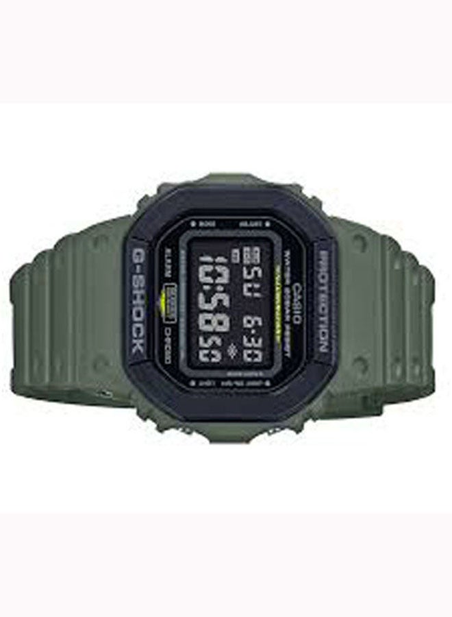 ساعة يد رقمية من الراتنج طراز DW-5610SU-3DR للرجال