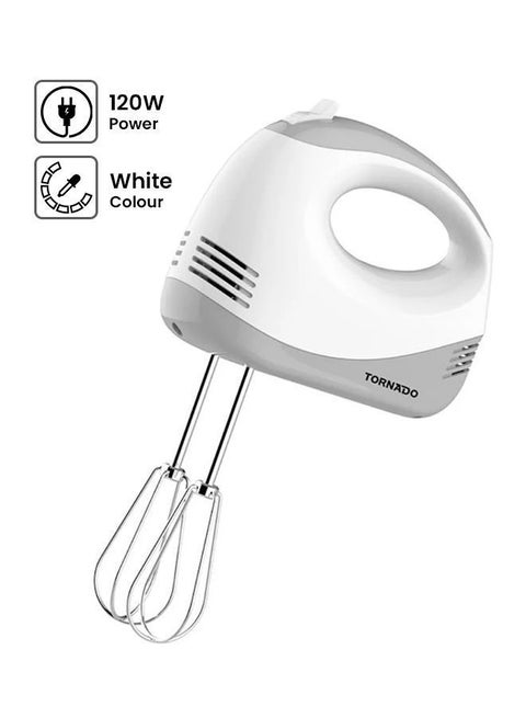 مضرب بيض 5 سرعات 2 kg 120 W HM-120T أبيض