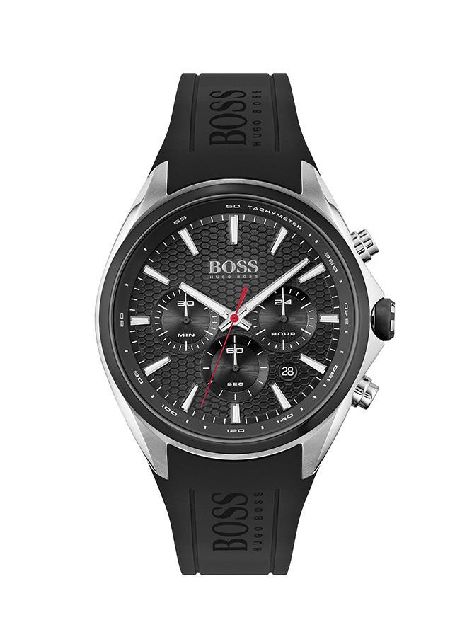 HUGO BOSS Men's Distinct Silicone Chronograph Watch 1513855  - Image 1