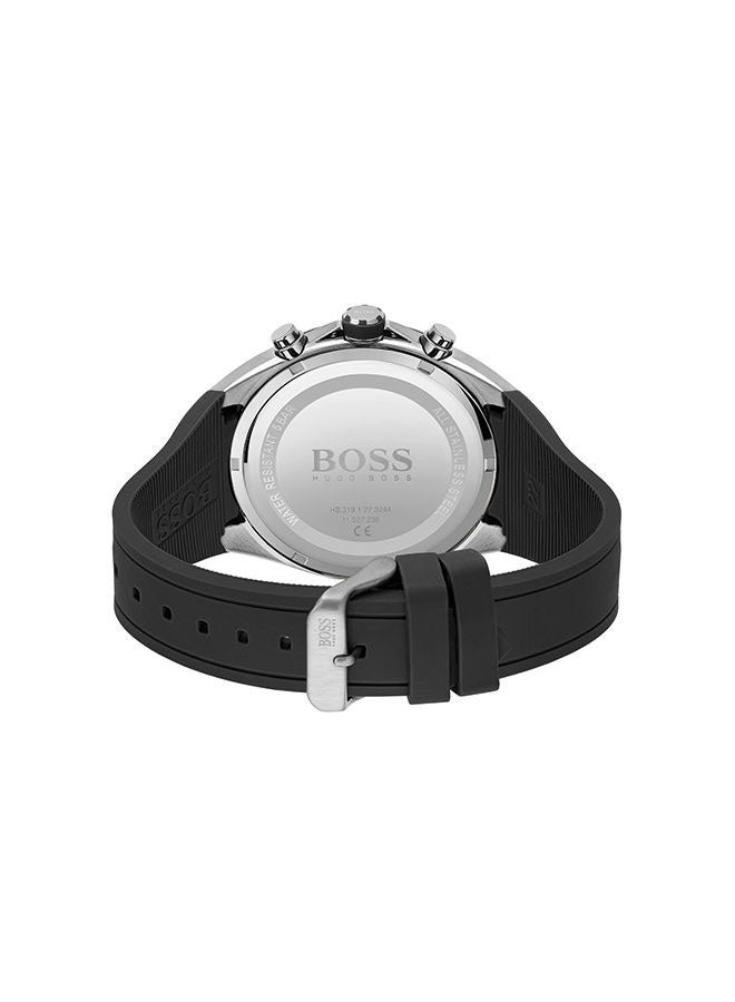 HUGO BOSS Men's Distinct Silicone Chronograph Watch 1513855  - Image 2
