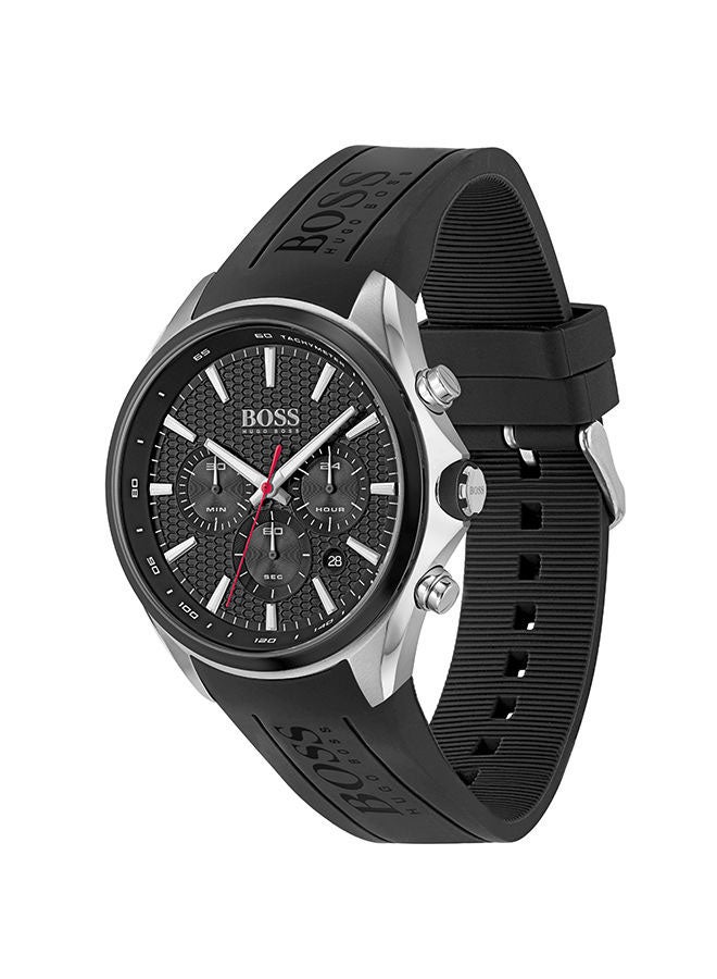 HUGO BOSS Men's Distinct Silicone Chronograph Watch 1513855  - Image 3