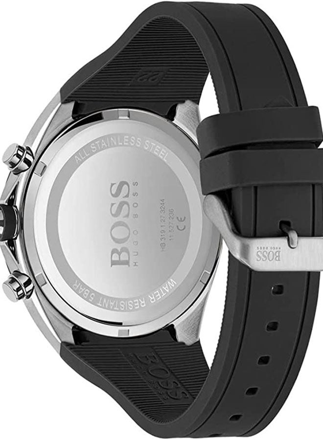 HUGO BOSS Men's Distinct Silicone Chronograph Watch 1513855  - Image 4