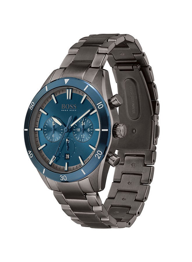 HUGO BOSS Men's Santiago Stainless Steel Analog Watch 1513863  - Image 3