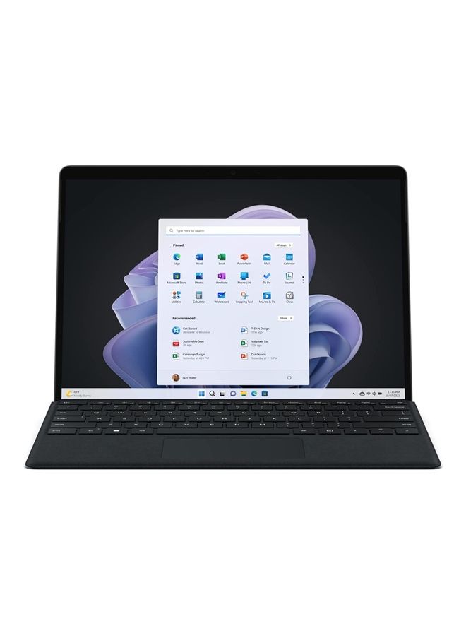 Microsoft - Surface Pro 9 ‎QI9-00029 Convertible -In-1 Laptop With 13 Inch Display, Core i5 1235u Processer/16GB RAM/256GB SSD/Intel UHD Graphics/Windows 11 English Graphite - Image 1