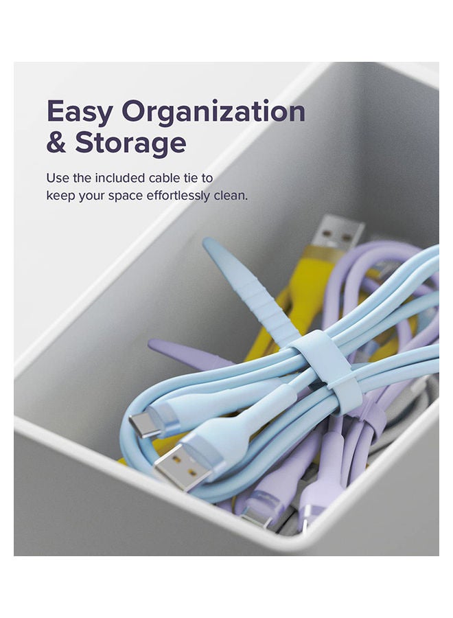 رينجك كابل شحن سريع من USB Type C إلى Lightning بطول 2 متر مع خاصية إيقاف الشحن تلقائيًا عند امتلاء البطارية - Image 3